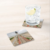 vuurtoren van Brant Point Kartonnen Onderzetters (Insitu)