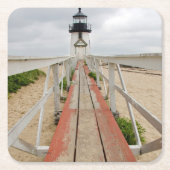 vuurtoren van Brant Point Kartonnen Onderzetters (Voorkant)