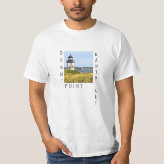 vuurtoren van Brant Point T-shirt (Voorkant)