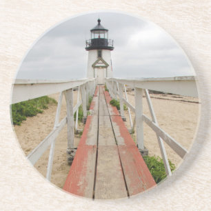 vuurtoren van Brant Point Zandsteen Onderzetter