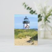vuurtoren van Brant-punt - KIJK Briefkaart (Staand voorkant)