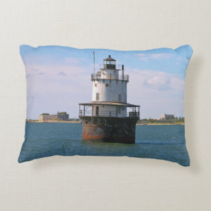 Vuurtoren van butler, MA Accent Pillow Kussen