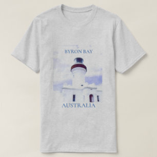 vuurtoren van Byron Bay Australië reizen T-shirt