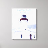 vuurtoren van Byron Bay Cape Byron Australië reize Canvas Afdruk (Voorkant)