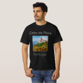 vuurtoren van Cabo da Roca, Portugal T-shirt (Voorkant volledig)