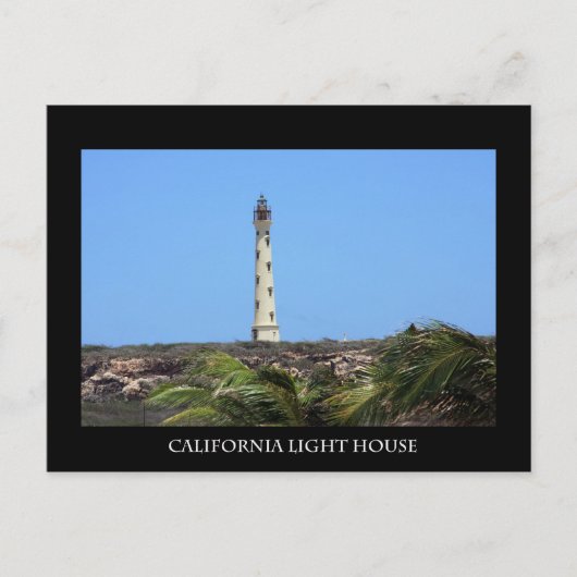 vuurtoren van california briefkaart (Voorkant)