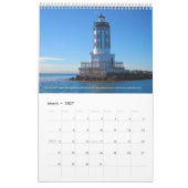 Vuurtoren van Californië Kalender (Mar 2027)