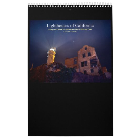 Vuurtoren van Californië Kalender (Hoes)