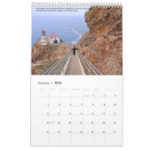 Vuurtoren van Californië Kalender (Jan 2026)