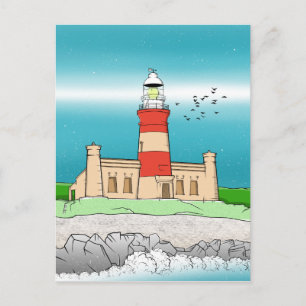 vuurtoren van Cape Agulhas Briefkaart