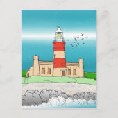 vuurtoren van Cape Agulhas Briefkaart (Voorkant)