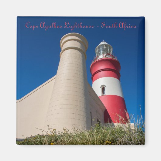 vuurtoren van Cape Agulhas Magneet (Voorkant)