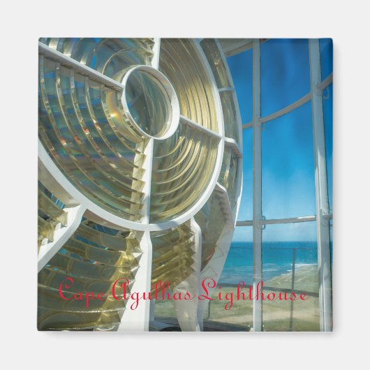 vuurtoren van Cape Agulhas Magneet (Voorkant)