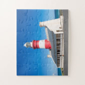 vuurtoren van Cape Augalhas Legpuzzel (Verticaal)