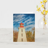 Vuurtoren van Cape Beer Kaart (Gele Bloem)