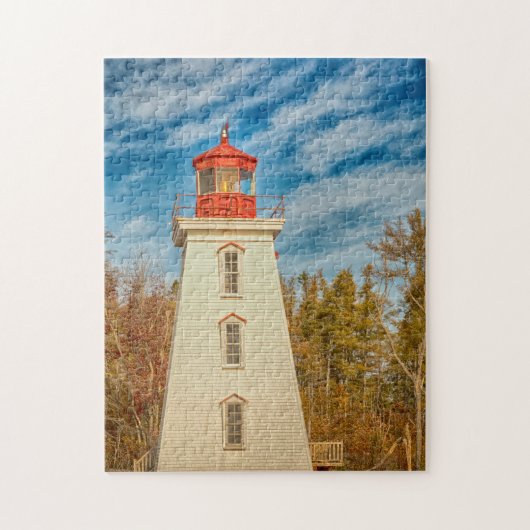 vuurtoren van Cape Beer Legpuzzel (Verticaal)