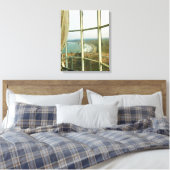 vuurtoren van Cape Blanco, kust van Oregon Canvas Afdruk (Insitu (Slaapkamer))