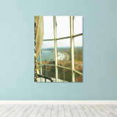 vuurtoren van Cape Blanco, kust van Oregon Canvas Afdruk (Insitu (Houten vloer))