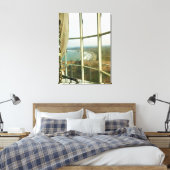 vuurtoren van Cape Blanco, kust van Oregon Canvas Afdruk (Insitu (Slaapkamer))