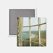 vuurtoren van Cape Blanco, kust van Oregon Magneet (Voorkant / Achterkant)