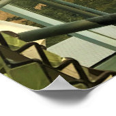 vuurtoren van Cape Blanco, kust van Oregon Poster (Hoek)