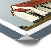 vuurtoren van Cape Blanco, OF Poster (Hoek)