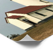 vuurtoren van Cape Blanco, OF Poster (Hoek)