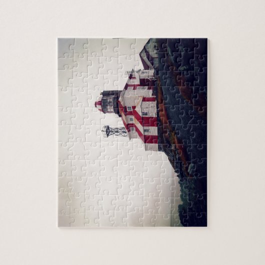 vuurtoren van Cape Bonavista Legpuzzel (Verticaal)