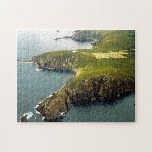 Vuurtoren van Cape Bruny, Tasmania, Australië Legpuzzel (Horizontaal)