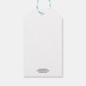 vuurtoren van Cape Cadeaulabel (Achterkant)