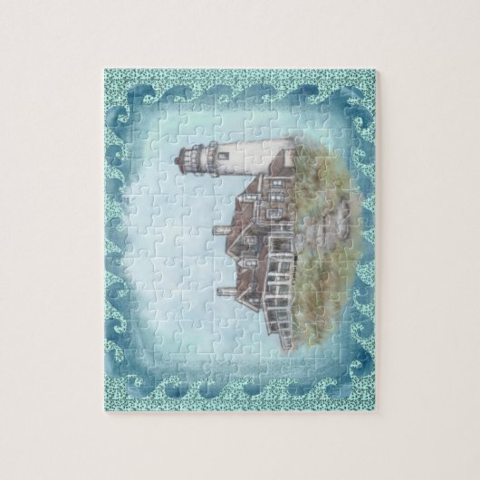 Vuurtoren van Cape Cod Legpuzzel (Verticaal)