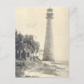 vuurtoren van Cape Florida Briefkaart (Voorkant)