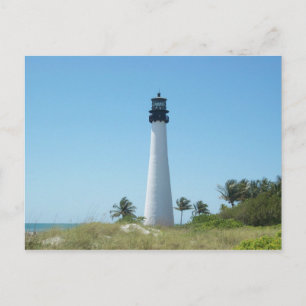 vuurtoren van Cape Florida Briefkaart