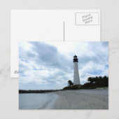 vuurtoren van Cape Florida Briefkaart (Voorkant / Achterkant)