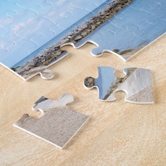 vuurtoren van Cape Florida Legpuzzel (Zijkant)