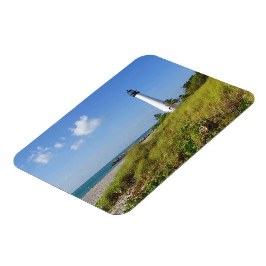 vuurtoren van Cape Florida Magneet (Linkerzijde)