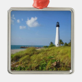vuurtoren van Cape Florida Metalen Ornament