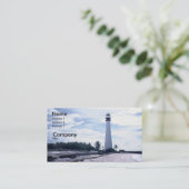 vuurtoren van Cape Florida Visitekaartje (Staand voorkant)