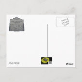 Vuurtoren van Cape Hatteras #1 OBX Briefkaart (Achterkant)