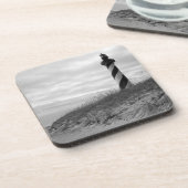 vuurtoren van Cape Hatteras Bier Onderzetter (Linkerzijde)