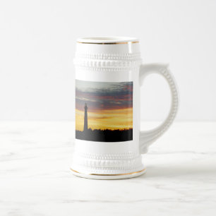 Vuurtoren van Cape Hatteras bij Sunset Stein Bierpul