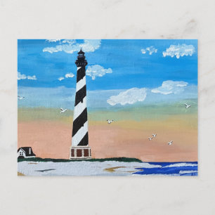 vuurtoren van Cape Hatteras Briefkaart