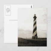 vuurtoren van Cape Hatteras Briefkaart (Voorkant / Achterkant)