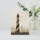 vuurtoren van Cape Hatteras Briefkaart (Staand voorkant)