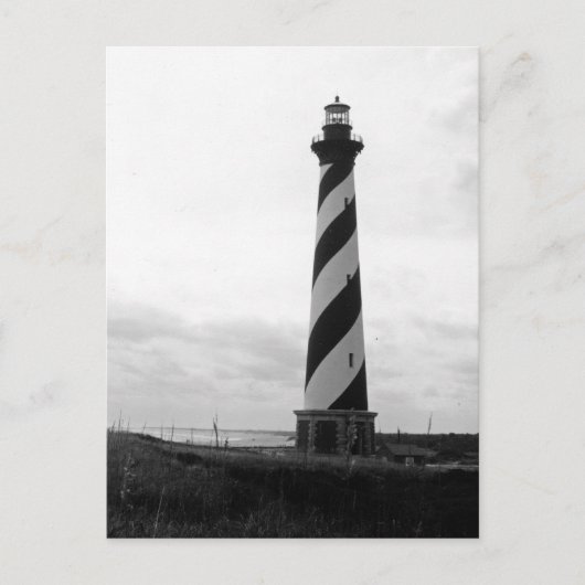 vuurtoren van Cape Hatteras Briefkaart (Voorkant)
