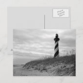 vuurtoren van Cape Hatteras Briefkaart (Voorkant / Achterkant)