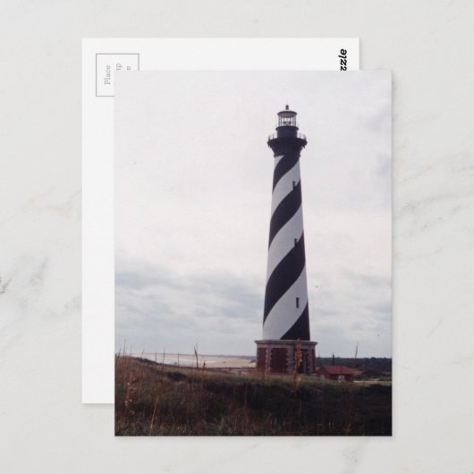 vuurtoren van Cape Hatteras Briefkaart (Voorkant / Achterkant)