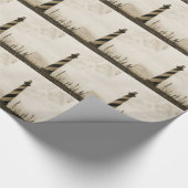 vuurtoren van Cape Hatteras Cadeaupapier (Hoek)