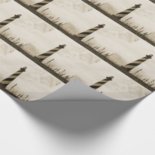 vuurtoren van Cape Hatteras Cadeaupapier (Hoek)