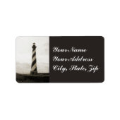 vuurtoren van Cape Hatteras Etiket (Voorkant)